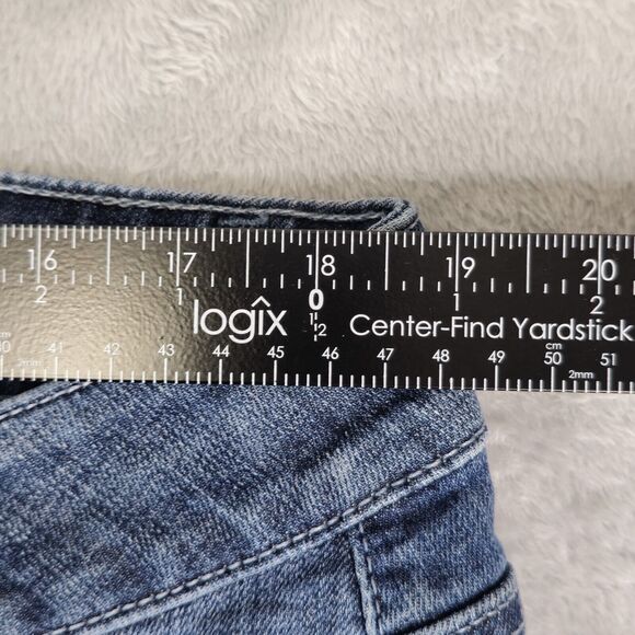 Lane Bryant Jeans Womens 20R Distressed Straight Leg High Rise Stretch Denim - Picture 8 of 11